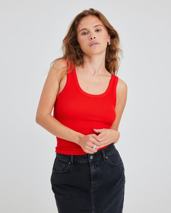 Ich komme näher Bik Bok Kleidung D0T2X157 Rot