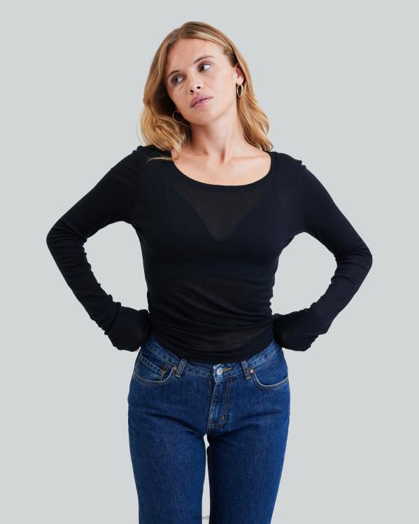 Tl höchste Schichtung Bik Bok Kleidung D0T2X240 Schwarz