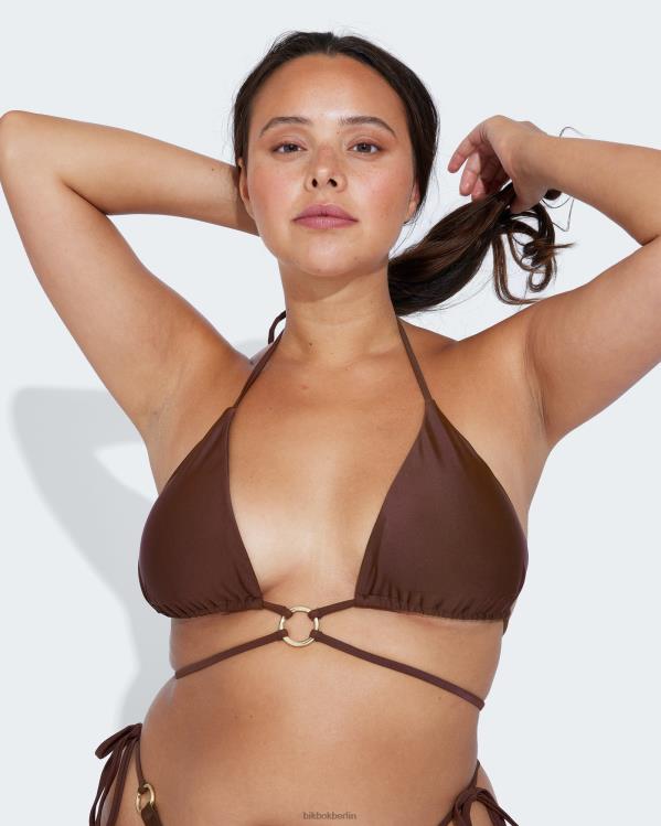 IW Saint-Tropez-Oberteil Bik Bok Kleidung D0T2X405 dunkelbraun meliert