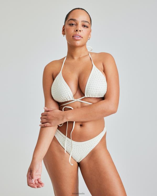 Ich habe noch einen höheren Strass-Bot Bik Bok Kleidung D0T2X338 cremefarben