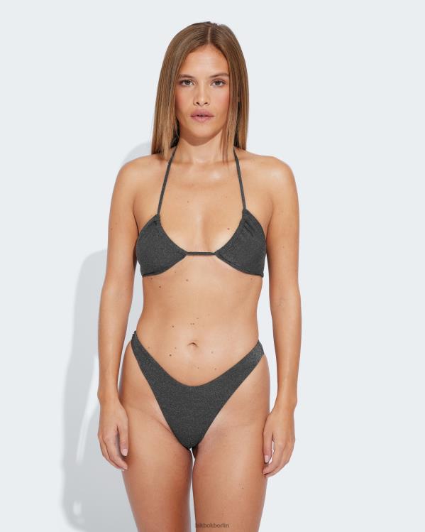 Mit noch höherem Lurexboden Bik Bok Kleidung D0T2X408 Schwarz