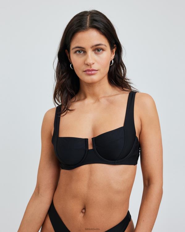 iw Italien top Bik Bok Kleidung D0T2X391 Schwarz