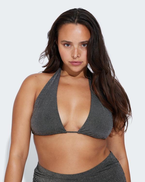 iw Miami Lurex-Top Bik Bok Kleidung D0T2X397 Schwarz