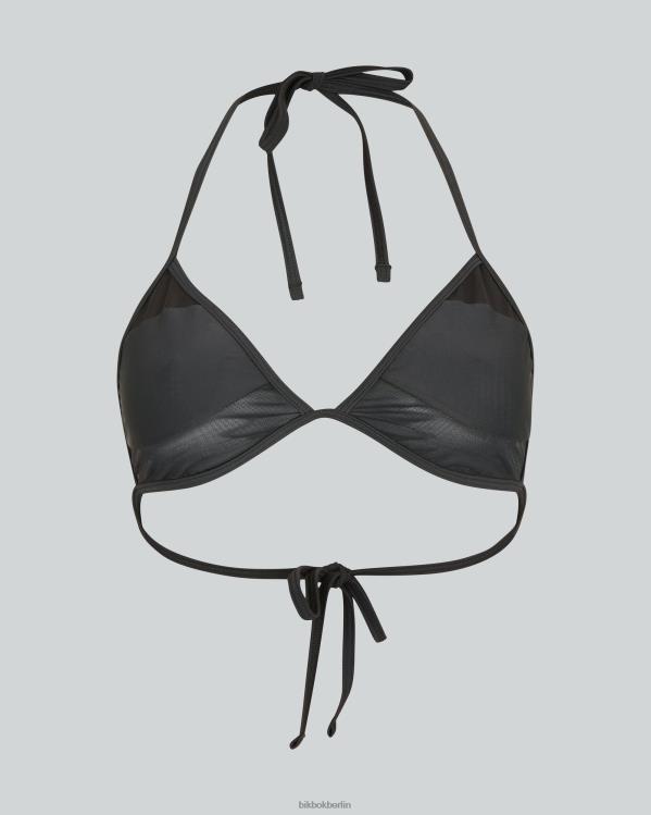 iw geteiltes Mesh-Oberteil Bik Bok Kleidung D0T2X317 Schwarz