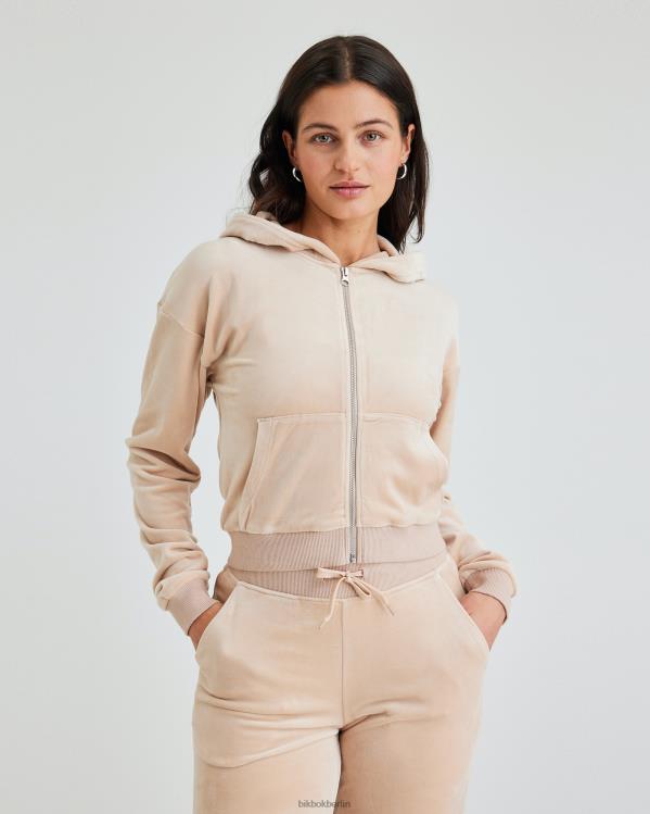 Neuer ikonischer Reißverschluss Bik Bok Kleidung D0T2X422 Hellbraun