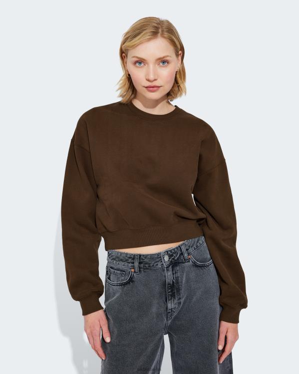 sh cess Bik Bok Kleidung D0T2X126 dunkelbraun meliert